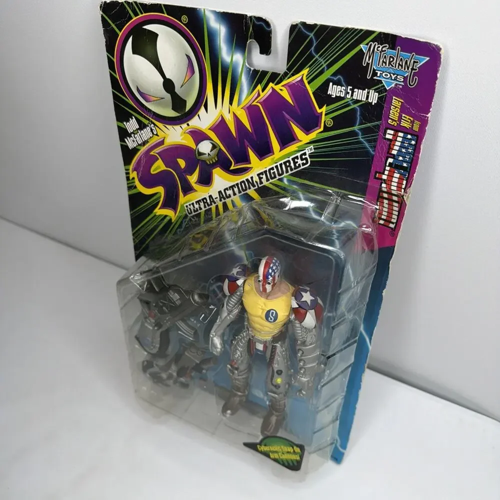 Spawn Super Patriot Ultra Action Figure McFarlane Toys 1996 Series 6 UNOPENED